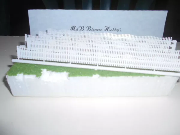 HO Scale Accessories Yard Fancy Picket Fence #10027 - Image 2