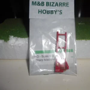 HO Scale Accessories Brown and Sharpe Screw Machine Red #3003