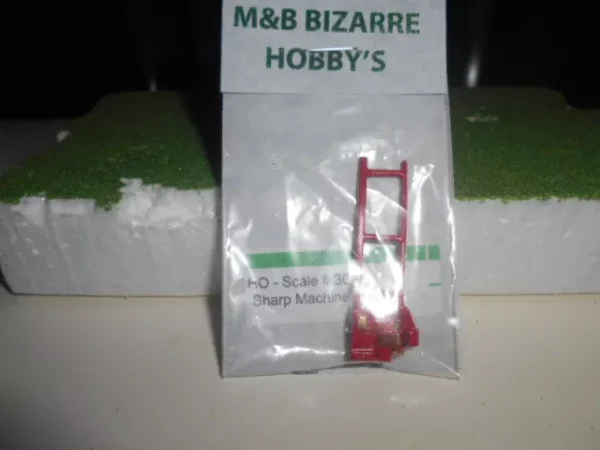 HO Scale Accessories Brown and Sharpe Screw Machine Red #3003
