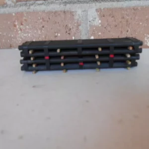 Hand Made HO Scale Wood Black Crisco Post Load #HO1003