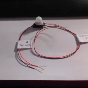 All Scale Accessories 7-19 Volt DC Motion Sensor For LEDs Lights #1101