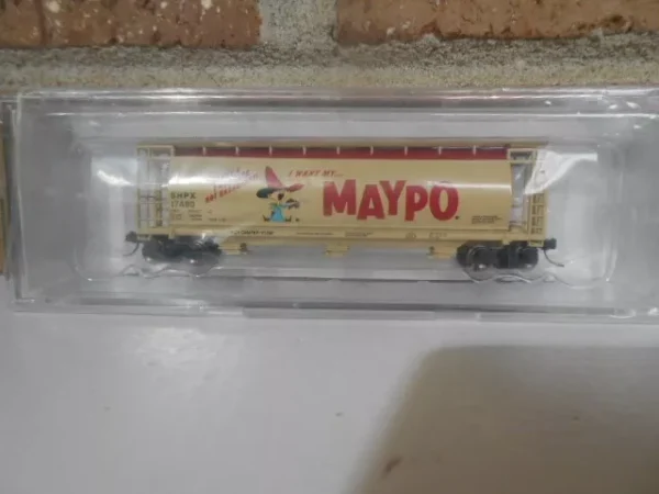 BOW #38147-48 Bowser N Scale Cylindrical Hopper Maypo 17480, 17481