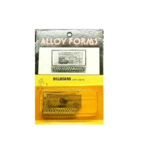 Alloy Forms Roadside Billboard N-132 Unpainted Kit N Scale