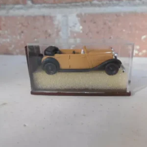 Brekina HO Scale Wanderer Convertible 4 Door Beige & Black  #0001710