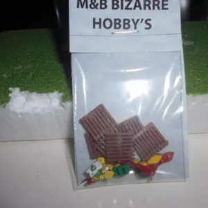 HO Scale Accessories Pallet's With Junk to go on pallet #10013