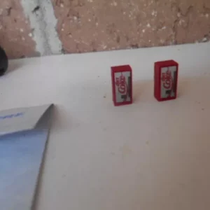 #1003 HO Scale Accessories 1960-1980 Diet Coke Machines  (2 Per Pack)