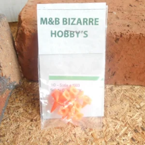 M & B Bizarres HO Scale Safety Cones #1003
