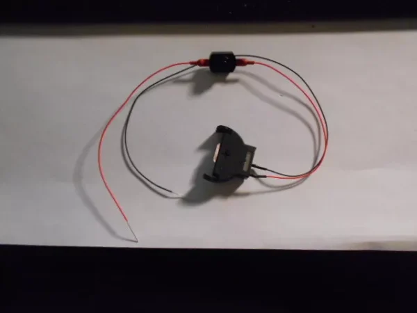 All Scale Acces. 3 Volt Coin Cell Holder / 1 LEDs Micro Push Button Switch #CCH1 - Image 3