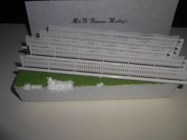 HO Scale Accessories Yard Fancy Picket Fence #10027 - Image 3