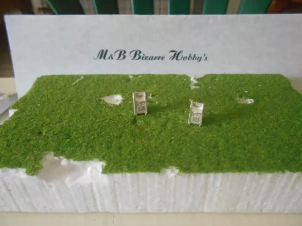 HO Scale Accessories Post Office Mail Box 2 Per Pack #154 - Image 3