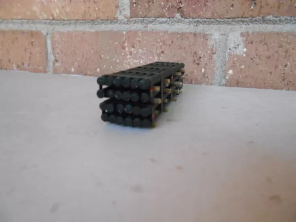 Hand Made HO Scale Wood Black Crisco Post Load #HO1003 - Image 3