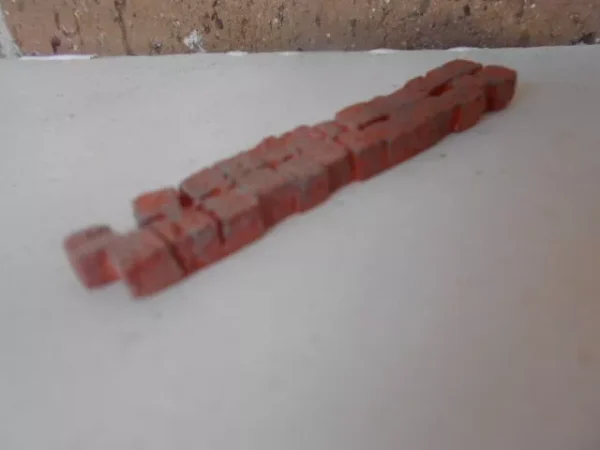 #6101 N Scale Accessories Detail Orange/Brown Metal Baled Scrap Fits 50' Gondlas - Image 4