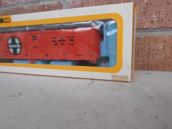 Bachmann #1122  HO Scale 51' Feefer Box Car Santa Fe Orange - Image 2