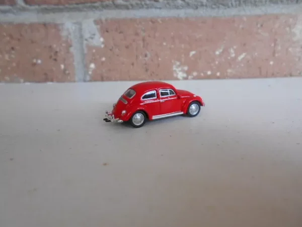 #1076 Malibu VW Kafer Bus Coupe Red - Image 3