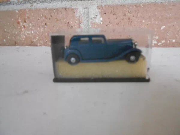Brekina HO Scale W-240 Wanderer Seden 4 Door Blue & Blue  #0001701 - Image 2