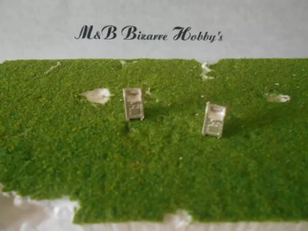 HO Scale Accessories Post Office Mail Box 2 Per Pack #154 - Image 4