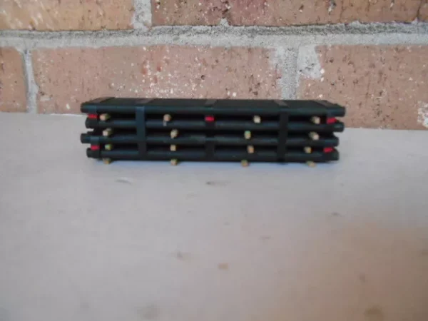 Hand Made HO Scale Wood Black Crisco Post Load #HO1003 - Image 4