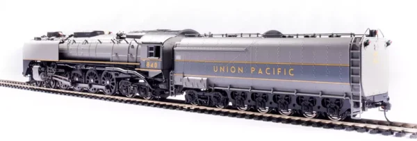 BROADWAY LIMITED 6646 HO UP #840 4-8-4 FEF-3 TTG Yel Paragon4 Sound/DC/DCC - Image 3