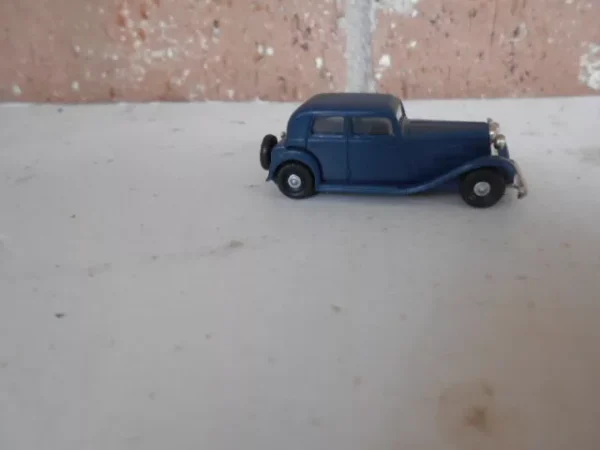 Brekina HO Scale W-240 Wanderer Seden 4 Door Blue & Blue  #0001701 - Image 3