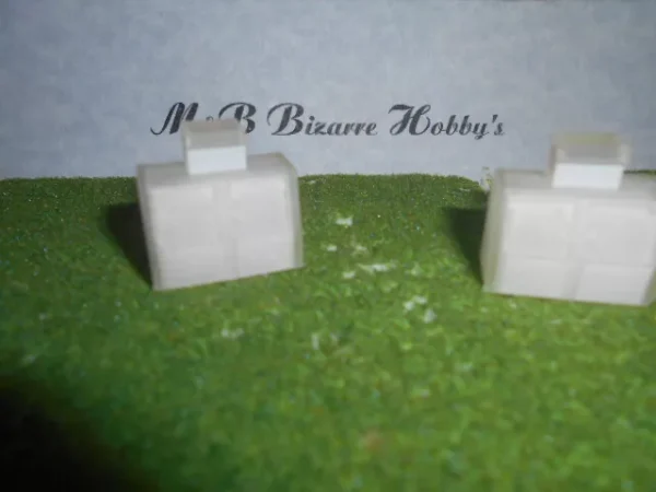 M & B HO Scale Accessories Ice Box With 2 Doors  #1002 - Image 4