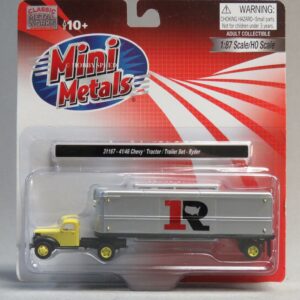 Classic Metal Works Ho 41/46 Chevy Tractor Ryder #31167