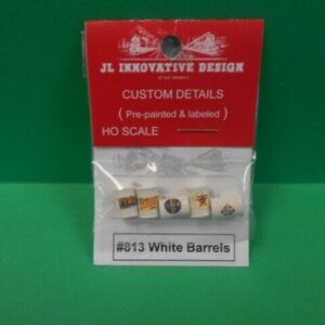 JL INNOVATIVE DESIGN HO SCALE Custom Barrels - White