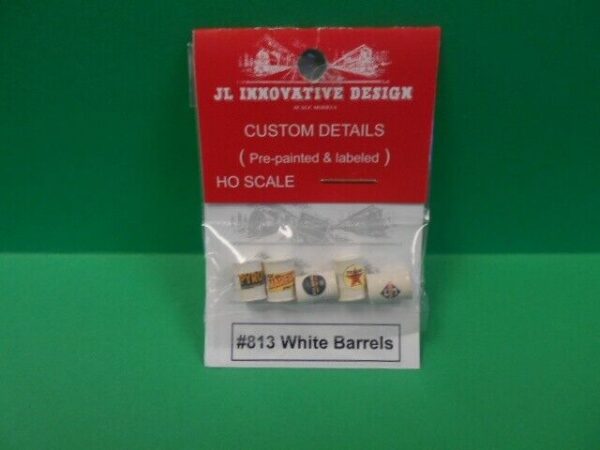 JL INNOVATIVE DESIGN HO SCALE Custom Barrels - White