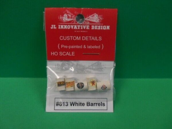 JL INNOVATIVE DESIGN HO SCALE Custom Barrels - White - Image 3