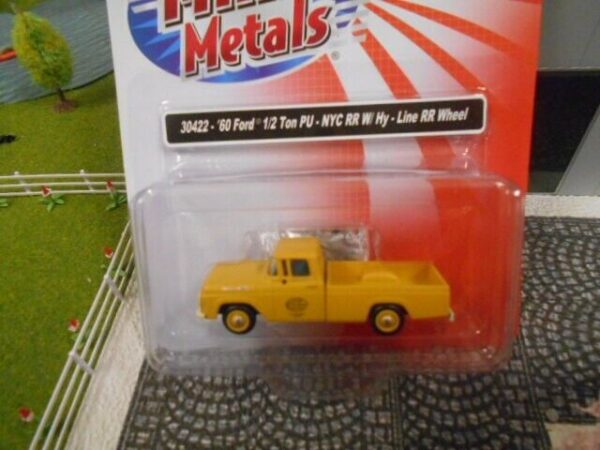 Classic Metal Works #30422 1960 Ford 1/2 ton Pickup Truck NYC RR W/Hy - Image 3