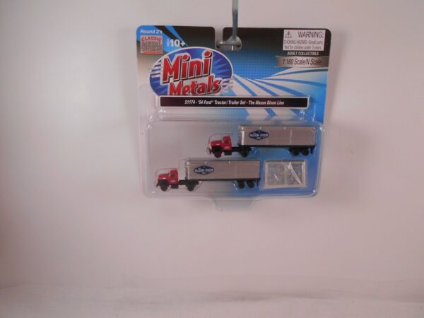 '54 Ford Mason Dixon Line Tractor / Trailer Set N - Classic Metal Works #51174 - Image 4