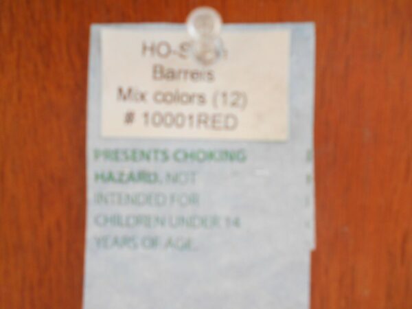 HO Scale Accessories, Red Barrels (12) barrels #10001 Red - Image 4