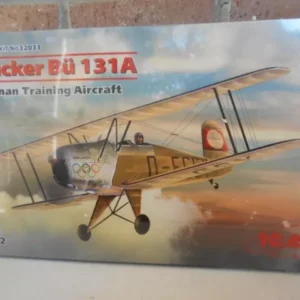 ICM Bucker Bu 131-A 1:32 Scale WWII German Training Aircraft #32033