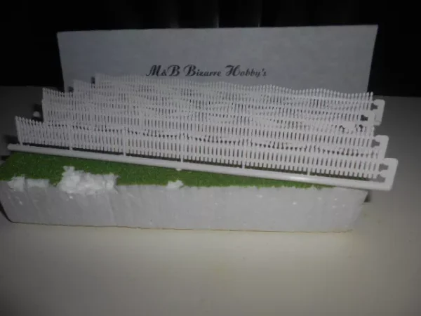 HO Scale Accessories Yard Fancy Picket Fence #10027 - Image 5