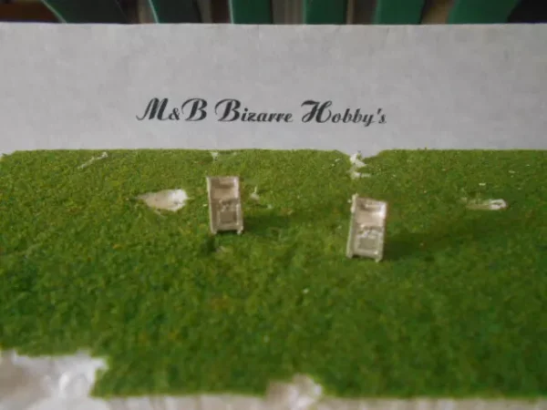 HO Scale Accessories Post Office Mail Box 2 Per Pack #154 - Image 5
