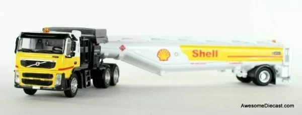 Iconic Replica 1:87 Volvo FM500 w/ Aviation Fueling Tanker: Shell Aviation #0108 - Image 4