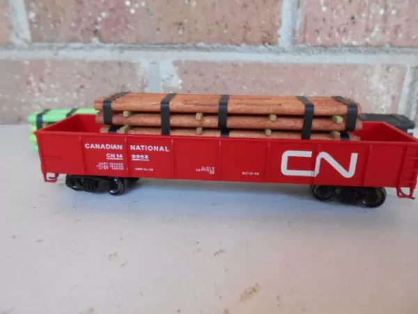 Hand Made HO Scale Wooded Brown Poles Load #HO1002 - Image 5