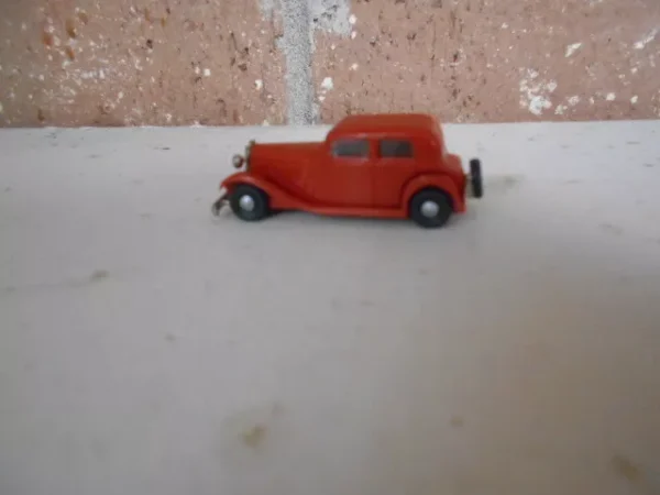 Brekina HO Scale W-240 Wanderer Seden 4 Door Orange & Orange  #0001704 - Image 5