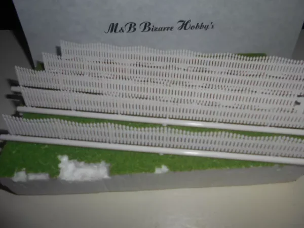 HO Scale Accessories Yard Fancy Picket Fence #10027 - Image 6