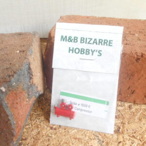 M & B Bizarres HO Scale Shop Air Compressor #1008