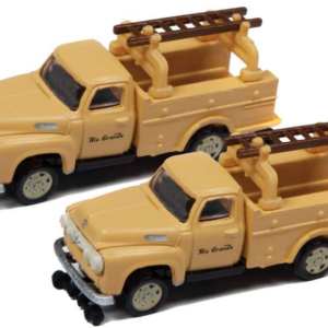 Classic Metal Works #50386 1954 Ford Hi-Rail Maintenance Truck