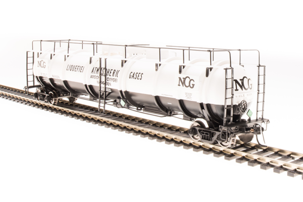 BWL #6317 Broadway Limited HO NCG Cryogenic Tank Car (Pack of 2) - Image 2