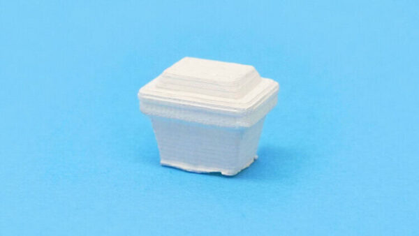 #1090 M&B HO Scale Accessories Styrofoam Cooler {2 Per Pack}