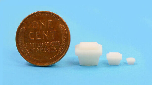 #1090 M&B HO Scale Accessories Styrofoam Cooler {2 Per Pack} - Image 2