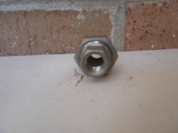 New 1/4" NPT Threaded Hex Union 316 Stainless Steel 150 Pipe Fitting