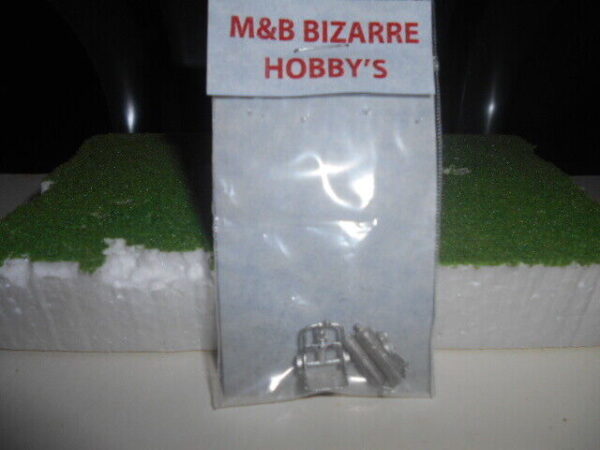 HO Scale Accessories Torch Cart Set 4 Piece set #063 - Image 5