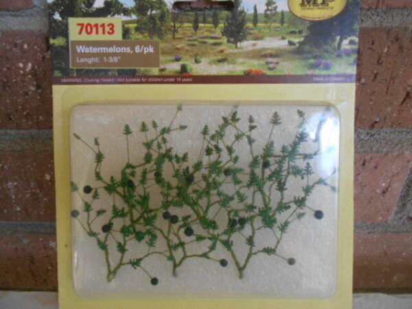 MP Scenery Products item #70113 HO Scale Watermelons,6/Pack Length 1-3/8 - Image 4
