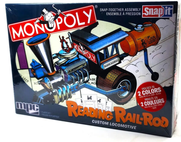 MPC #945 Monopoly Reading Rail Rod Loco 1:25 - Image 2
