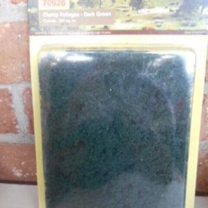 MP Scenery Products item #70926 HO Scale Clump Foliages Dark Green Coarse