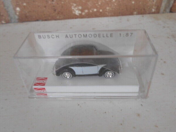 Busch HO Scale 1951 VW Kafer Baujahr Black & White #42748 - Image 2