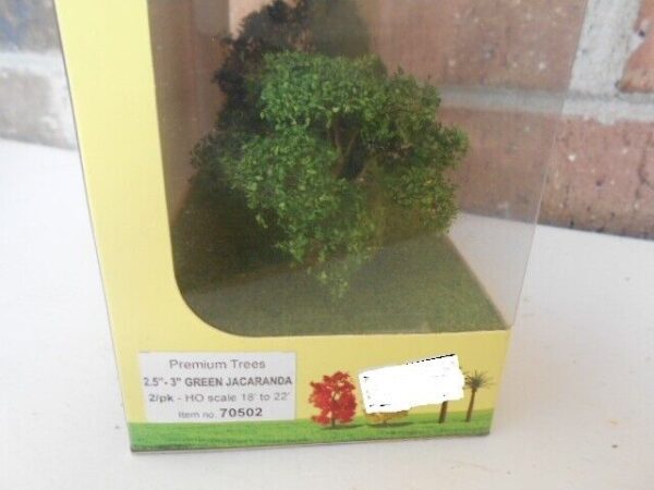 MP Scenery Products Item #70502 HO Scale Premiun Green Jacaranda Tree 3'' to 4'' - Image 3